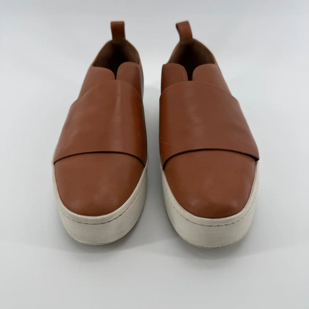 Vince‎ Wallace Platform Leather Sneaker Women's Size 9